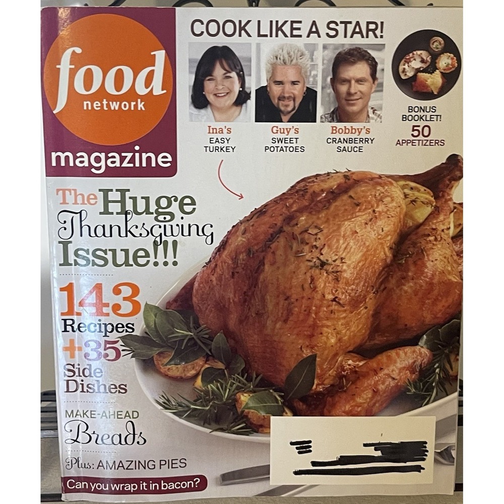 Food Network Magazine November 2012 –‎ Recipes, Cooking & Entertaining